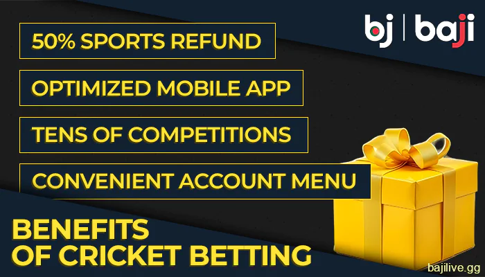 Baji Benefits of Cricket Betting for players from Bangladesh